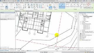 [Урок Revit Генплан] Загрузка здания в проект генплана