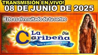 Caribeña día: Resultado CARIBEÑA DIA del DOMINGO 08 de Junio de 2025.