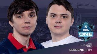 CS:GO - Gambit vs. NaVi [Train] Map 2 - LB Round 2 - ESL One Cologne 2018