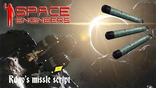 Space engineers Rdav's missle script (гайд по торпедам)