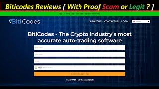 Biticodes Reviews [ With Proof Scam or Legit ? ] ! Biticodes ! Biticodes Com Reviews ! Biticodes.Com