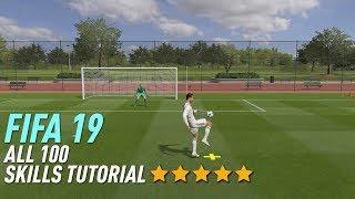 FIFA 19 ALL 100 SKILLS TUTORIAL | PS4 and Xbox