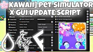 (SUPER OP) KAWAII PET SIMULATOR X GUI SCRIPT | HYDROGEN • FLUXUS