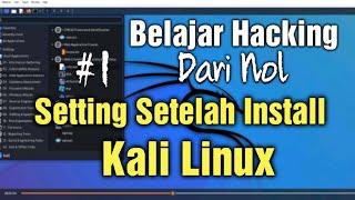 How to set after installing Kali Linux - Learn Hacking From Basic For Beginners #1