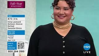 HSN | Nina Leonard Fashions 09.20.2024 - 07 AM