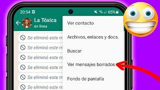 Cómo LEER LOS MENSAJES BORRADOS DE WHATSAPP 2024