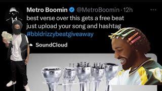 Yuno Miles - Drake BBL Freestyle (Metro Boomin) #bbldrizzybeatgiveaway