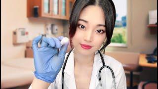 [ASMR] Doctor Exam and Sore Neck Treatment