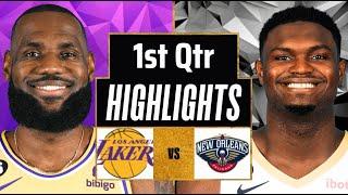 Los Angeles Lakers vs. New Orleans Pelicans Full Highlights 1st Qtr | Mar 4 | 2025 NBA Highlights