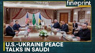 Russia Ukraine War: Zelensky Holds Talk With US Secretary Rubio In Saudi | WION FINEPRINT