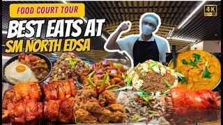 [4K] SM North EDSA Food Court Tour: Must-Try Foods, Prices & Best Deals 2025!