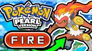 Can You Beat Pokémon Pearl Using ONLY FIRE TYPES? (Hardcore Nuzlocke)