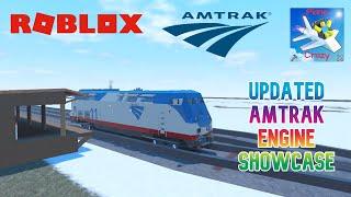 Amtrak P42 Genesis Engine Showcase Ver 2. Roblox Plane Crazy