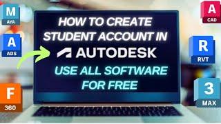 How to create autodesk student account for licence Free| 2025 HINDI Urdu