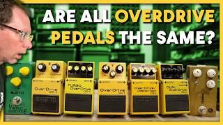 Are All Overdrive Pedals Basically The Same?