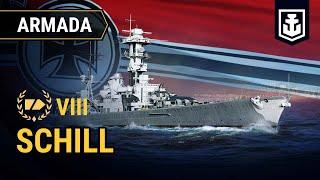 Armada: Schill | A captain's guide to playing the German Tier VIII Cruiser