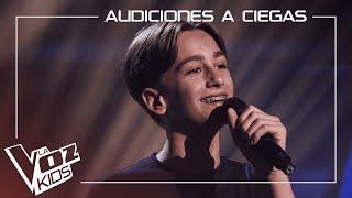 David Sarnago canta "María" | Audiciones a ciegas | La Voz Kids Antena 3 2025