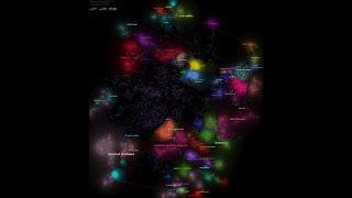 EVE: Online Alliance Map 2007-2025