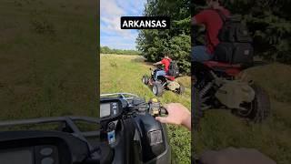 Jealous of my friends land!!! Great spot to ride and shoot! #shorts #ar #arkansas #viral