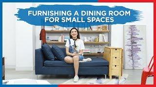 Furnishing A Dining Room for Small Spaces - Mandaue Foam Home TV
