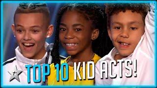 TOP 10 BEST Kid Auditions from Britain's Got Talent 2024!