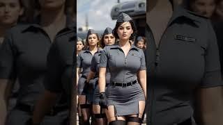 Uzbekistan soldier girls going for war #shortsviral #army #girls #armysoldier #fangirls #shorts