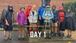 DAY 1 - HADRIANS WALL PATH CLASS OF 2023