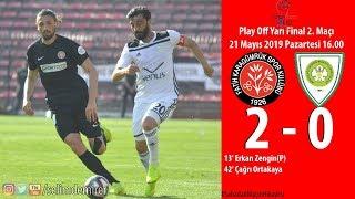 Karagümrük 2-0 Manisa Büyükşehir Belediyespor (Karagümrük Finalde!)