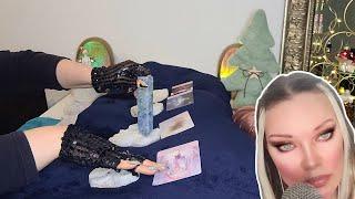 ASMR  POV Full Body Massage  Crystal Energy Healing  Reiki  Whispered & Sleep Inducing  Cards