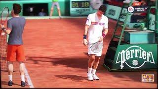 GRAND SLAM TENNIS 2 EA SPORTS FADES & FANTASY CLASSICS SUPERSTAR LEVEL A Murray VS N Djokovic 2
