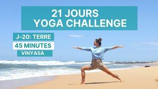 J20 | Terre | Slow Vinyasa | 21 jours Yoga Challenge | Ancrage