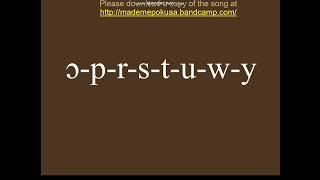 twi alphabet song