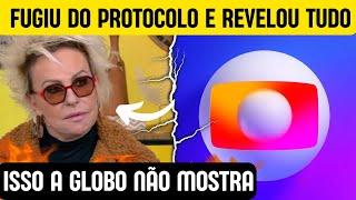 Ao vivo, Ana Maria Braga quebra regra da TV Globo e explica o que poucos sabiam: "É proibido..."