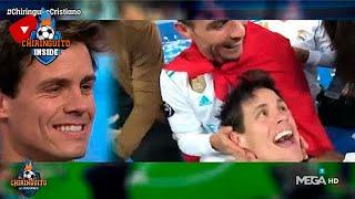 Cristiano and Edu Aguirre sing together "Where's CR7?" | Chiringuito Inside