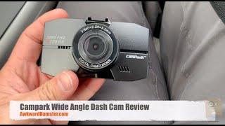 Campark Wide Angle Dash Cam Review