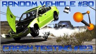 BeamNG Drive Random Vehicle #20 Crash Testing #123 - Insanegaz