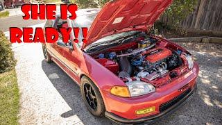 First Drive ASMR | Eg Civic B16