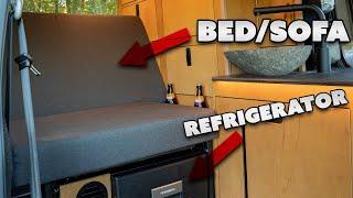 VW Caddy Rock 'n' Roll Bed Build | VW Caddy Maxi Camper Conversion PT. 10