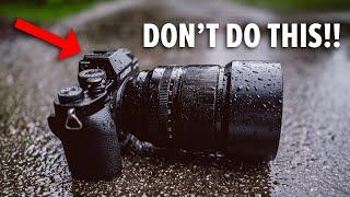 DON'T SHOOT IN RAIN w/ FUJI CAMERAS UNTIL YOU WATCH THIS VIDEO!