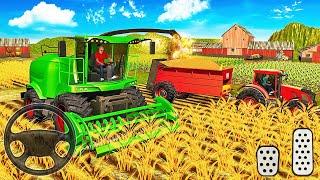 Modern Tractor Farming Simulator 2020 #2 - Cotton Crop Harvester Tools - Android Gameplay