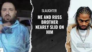 Me and Russ brother  nearly slid on him - SLAUGHTER SH