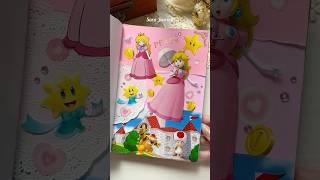 ASMR Princess Peach scrapbooking🩷⭐️#asmr #scrapbooking #journaling