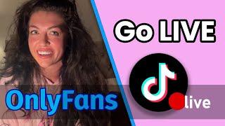 How to promote Onlyfans on TikTok LIVE