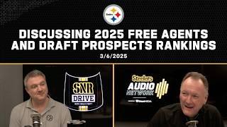 Discussing Free Agent & NFL Draft Prospect Rankings | SNR Drive | Pittsburgh Steelers