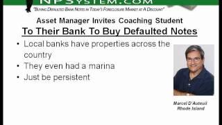 Note Buying Terry Bontemps Coaching Student Gets Invited To Bank To Buy Defaulted Notes - Part 4