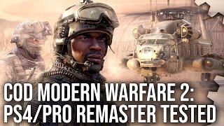 Call of Duty Modern Warfare 2 Remastered: PS4/Pro vs Original - A Great COD Campaign Reimagined