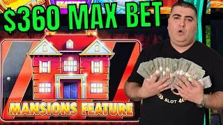 $360 Max Bet MEGA HANDPAY JACKPOT On Huff N Even More Puff Slot