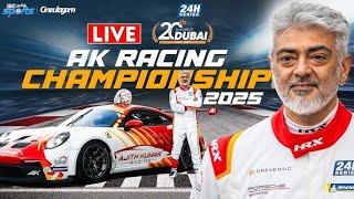 LIVE: Ajith Kumar Racing Live | Hankook 24H Dubai Championship 2025 | Car Racing | IBC Tamil