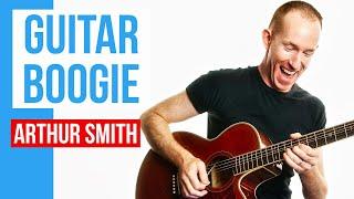 Guitar Boogie  Arthur Smith  Easy Beginners Acoustic Guitar Lesson [with PDF]