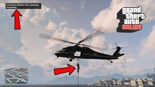 В GTA Online Теперь С Вертолета Можно Спускаться По Тросу!